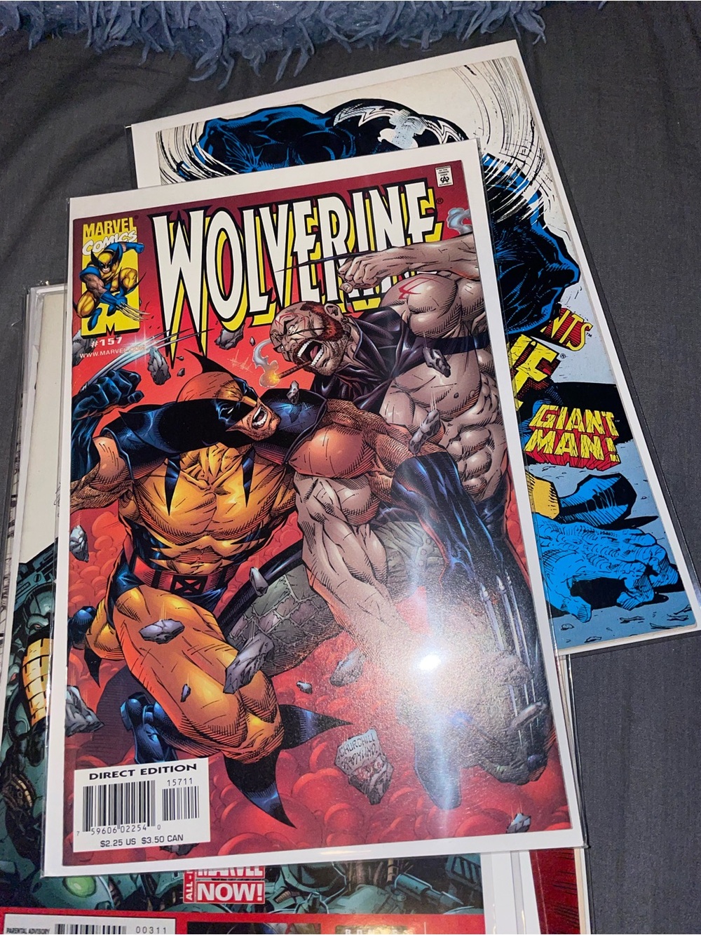 Marvel Wolverine Comic - Red, Yellow, Black Cover